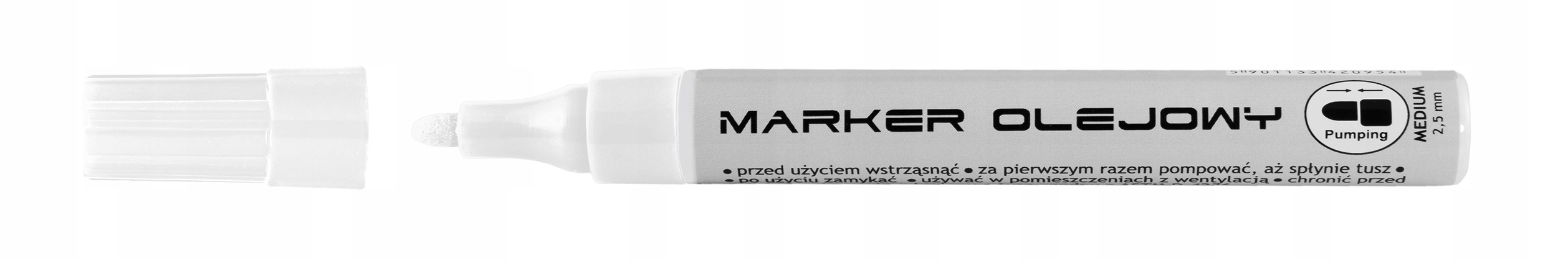

Marker Pisak Olejowy Toma TO-420 Biały Sztuka