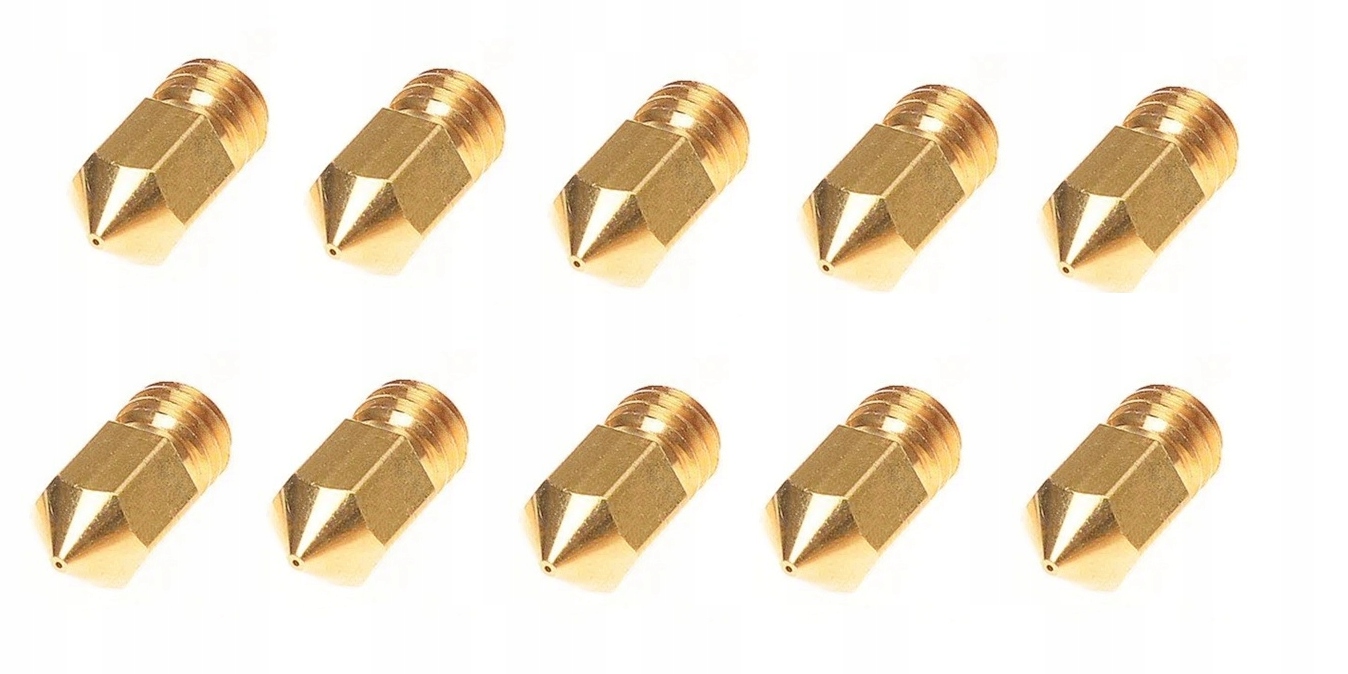 

10X Dysza zestaw Ender 3 Creality 0.4mm M6 MK8