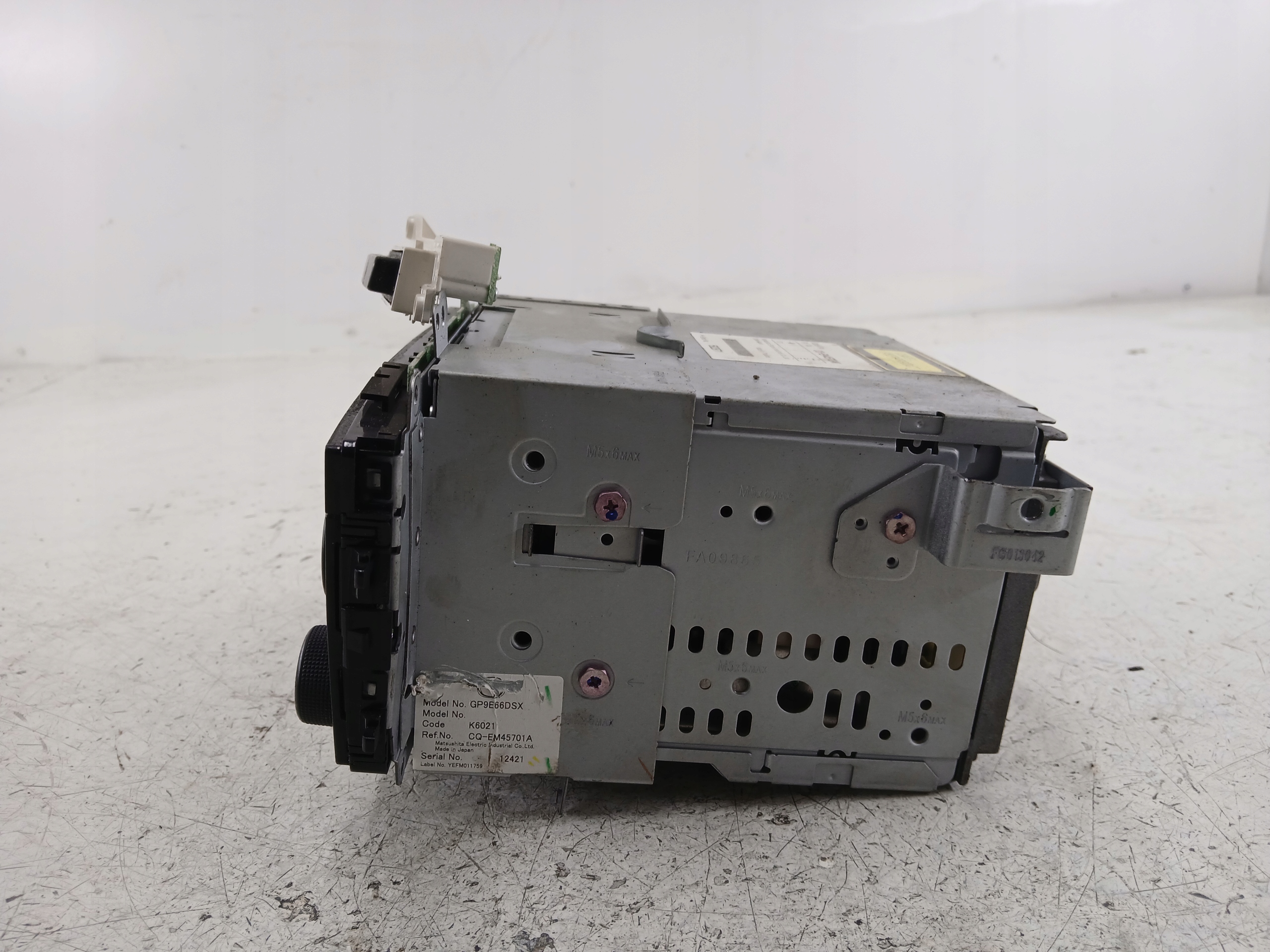 MAZDA 6 GG RADIO original CD CQ-EM4570AK