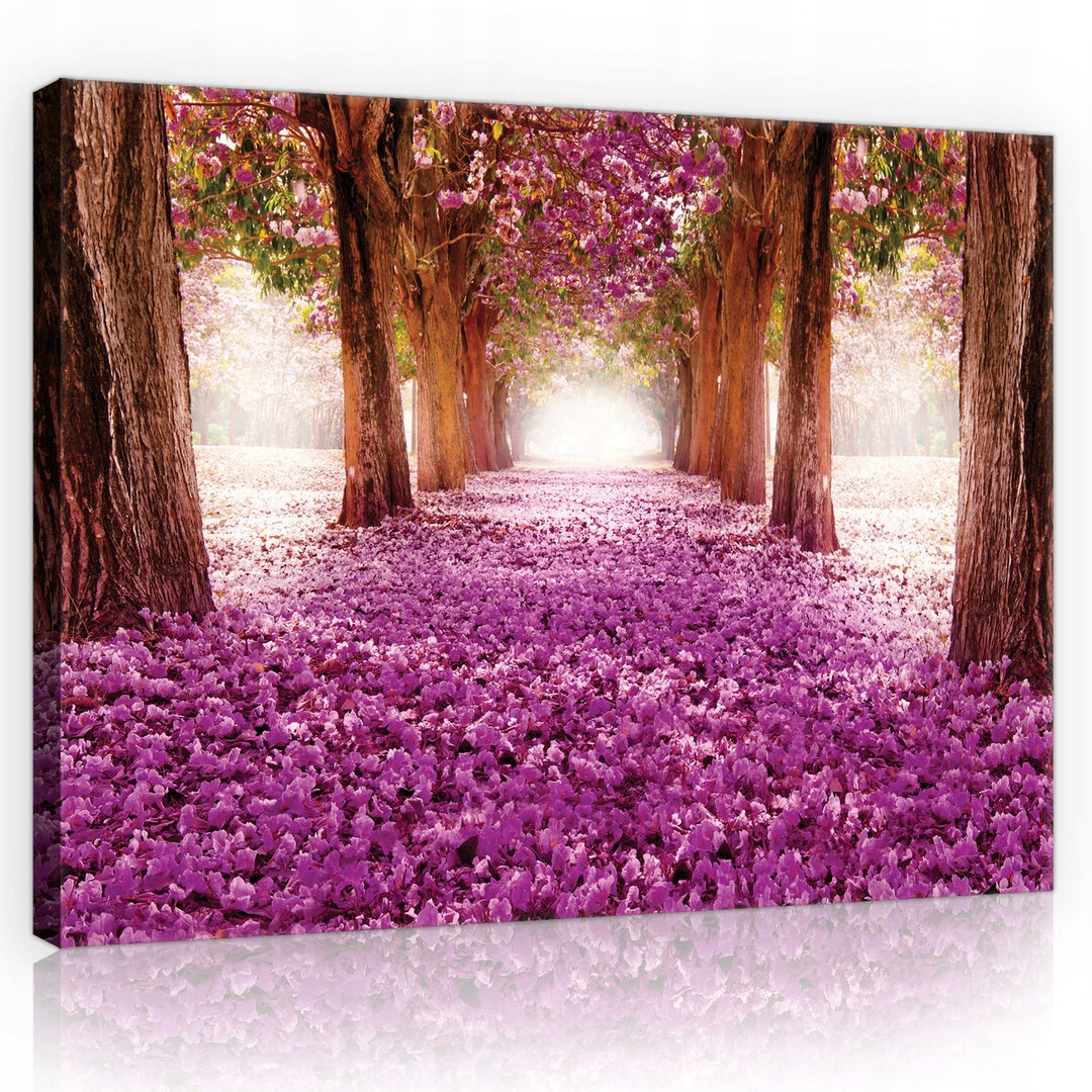 Obraz Na Plátně Canvas 100x75 Park Květiny Aleja