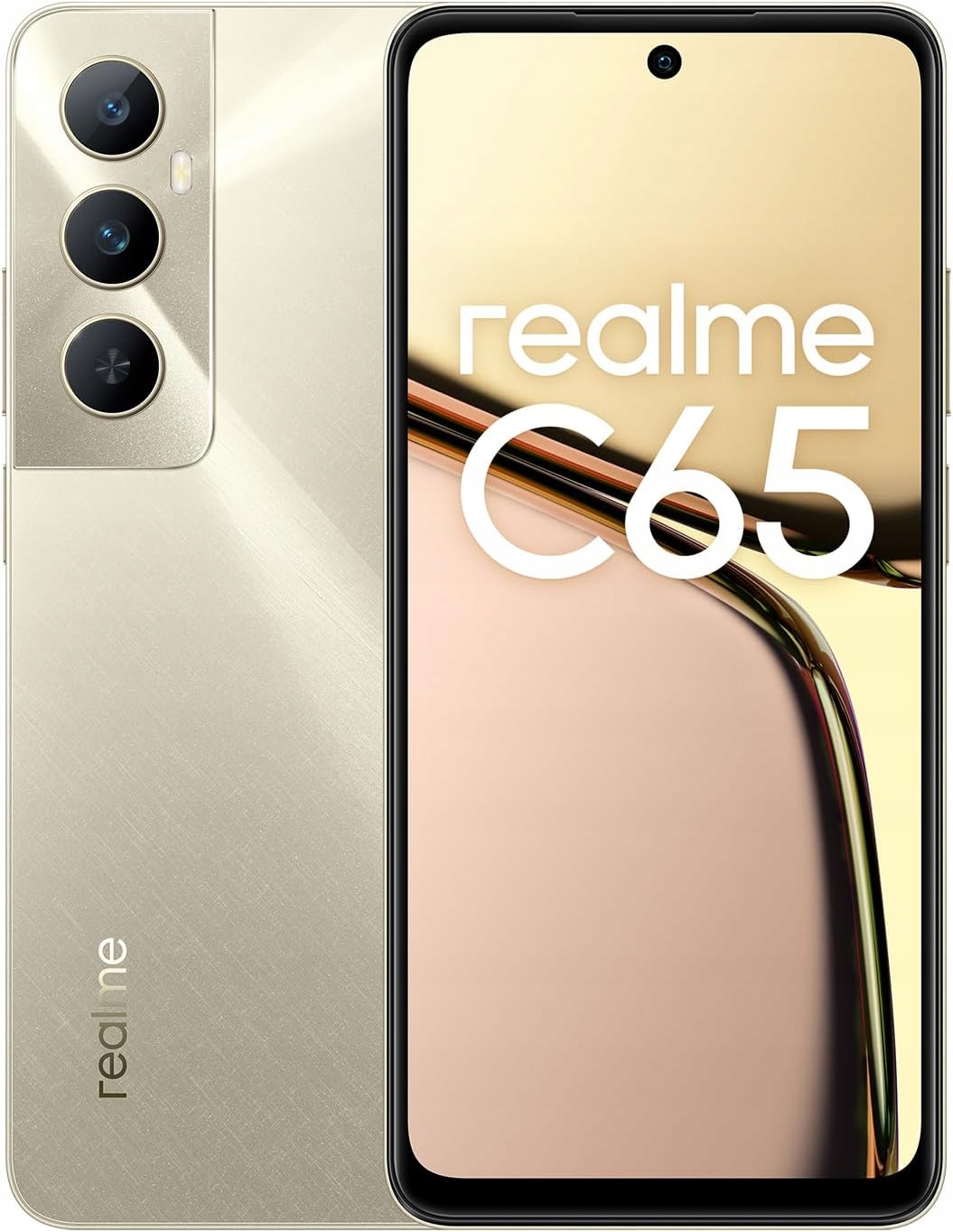 Smartfón Realme C65 8/256 Gb 4G (lte) zlatý 6,7" 90 Hz zlatý 50 MPix