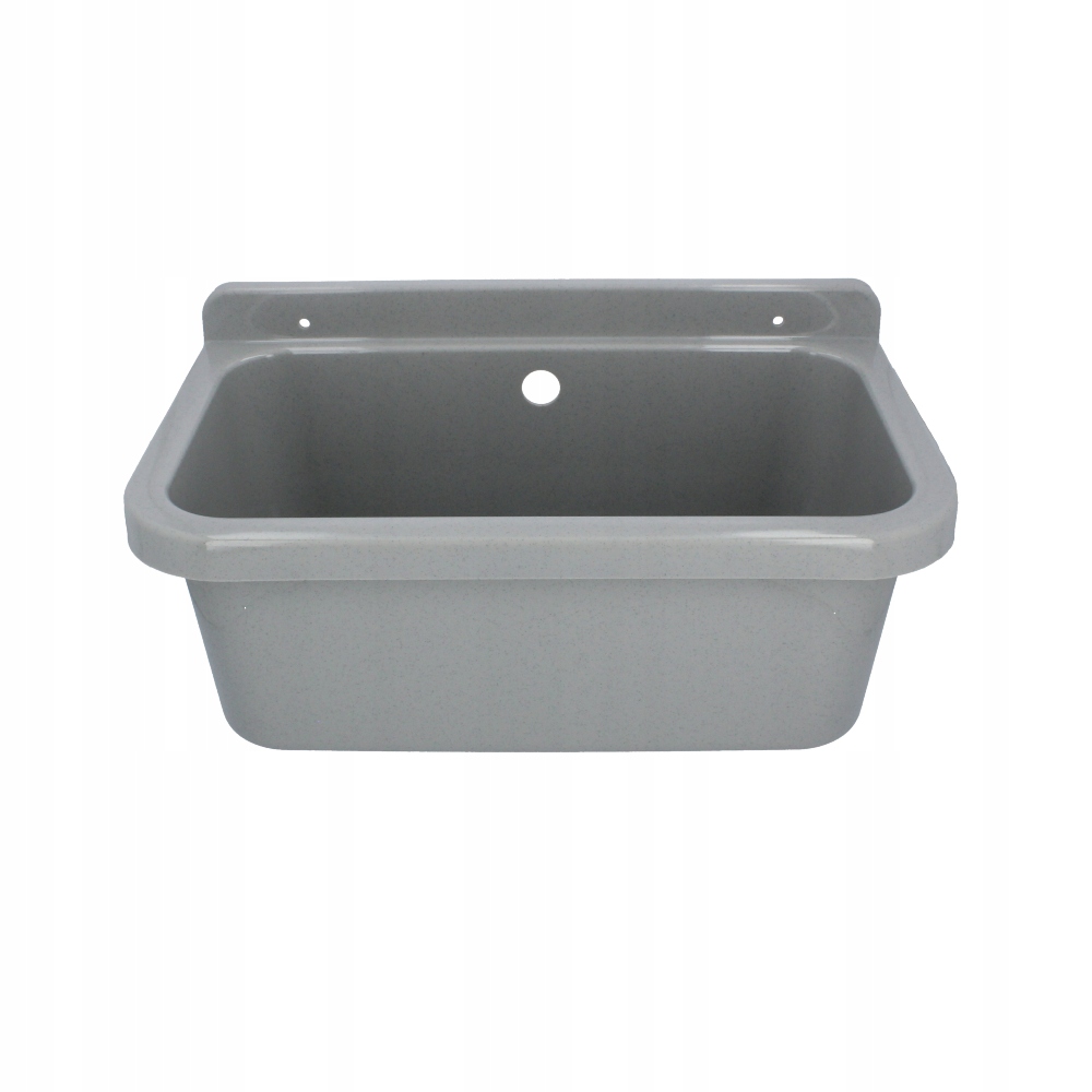 Dřez montážní sada, plastové umyvadlo 55x34x21