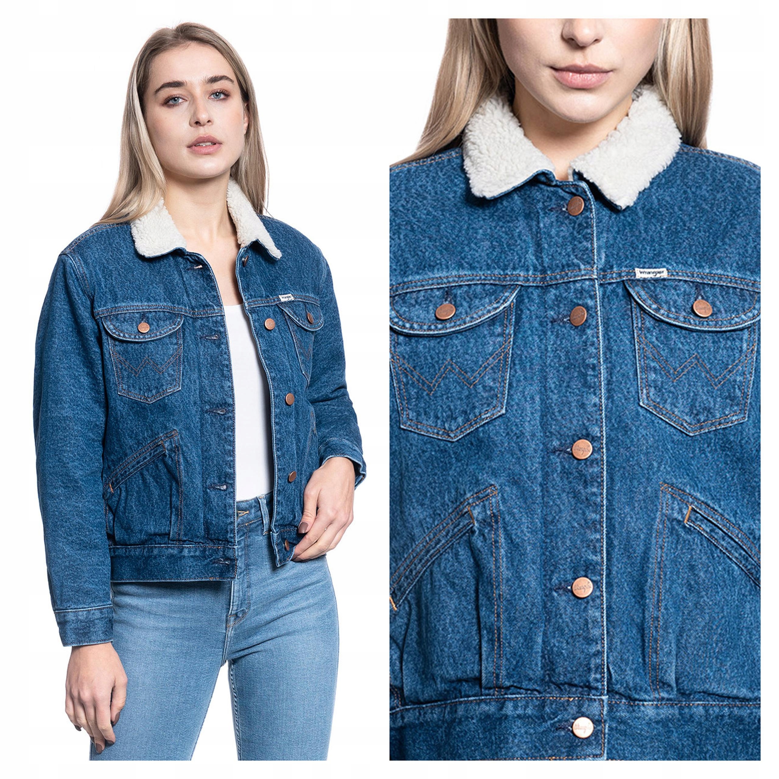 Dámská džínová bunda Wrangler Sherpa S