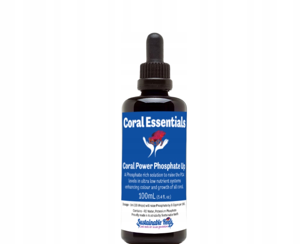 Coral Essentials Coral Power Phosphate Up 100 ML Fosfátované Akvárium