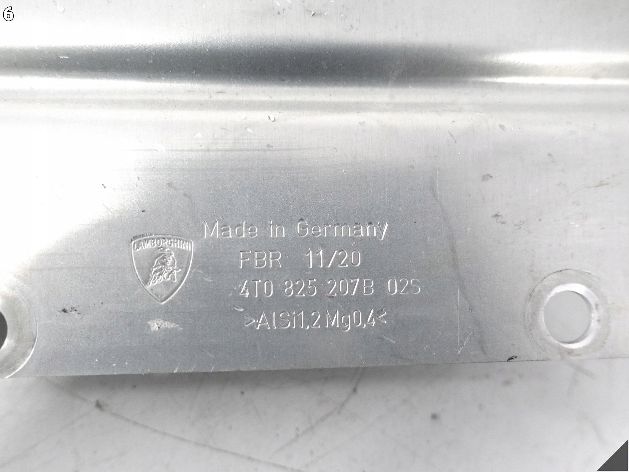 LAMBORGHINI HURACAN 4T0 13-24 abdeckung Blende Abdeckung Unterfahrschutz Blech mitte