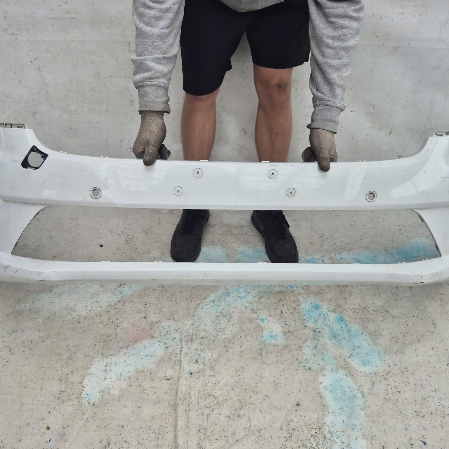 FORD TRANSIT CONNECT II 2 MK2 LIFT 17-21 bumper front front PDC