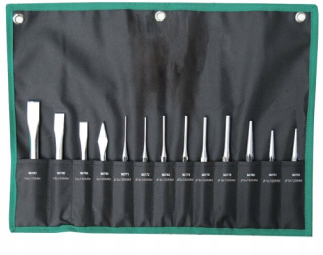 Набір з 13 кусачок пробійник SATA 09164