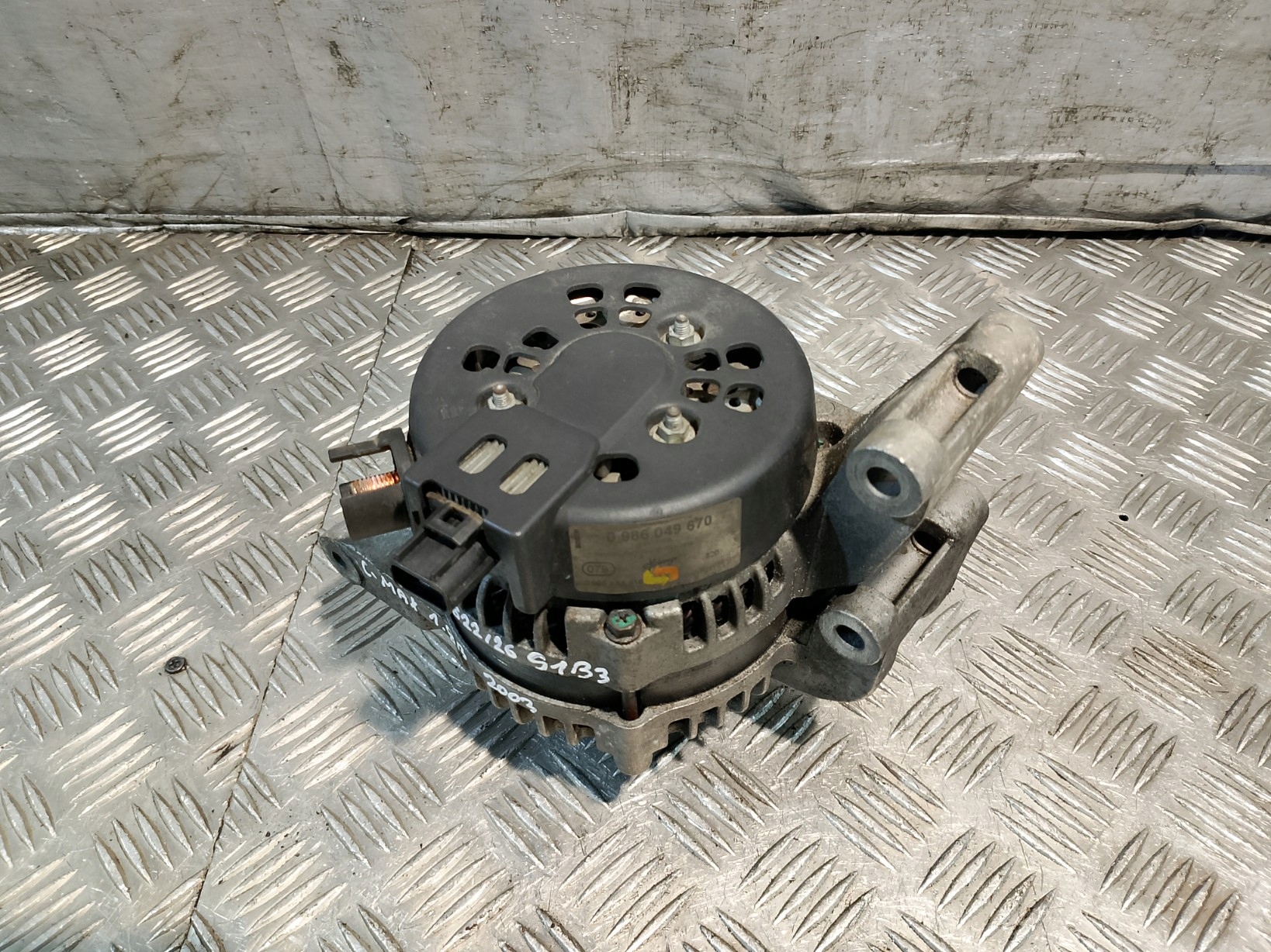 ALTERNATOR FORD FOCUS C-MAX 1.8 B BOSCH 0986049670