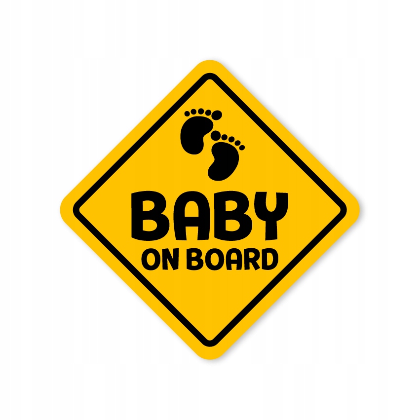 

Naklejka Odblaskowa Baby on Board