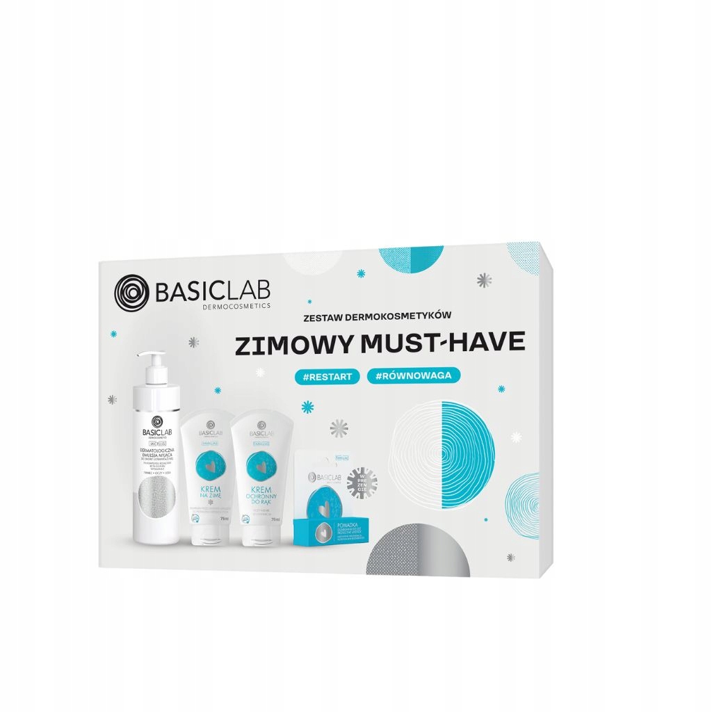 Basiclab Zestaw dermokosmetyków Zimowy Must-have