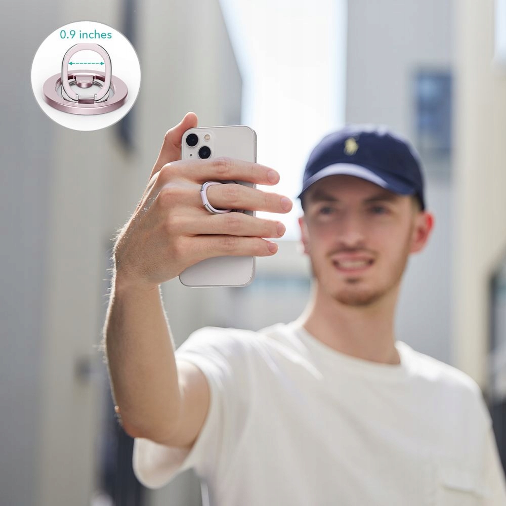 Ring / uchwyt na palec ESR HaloLock do MagSafe do telefonu, z funkcją stand Waga produktu z opakowaniem jednostkowym 0.2 kg