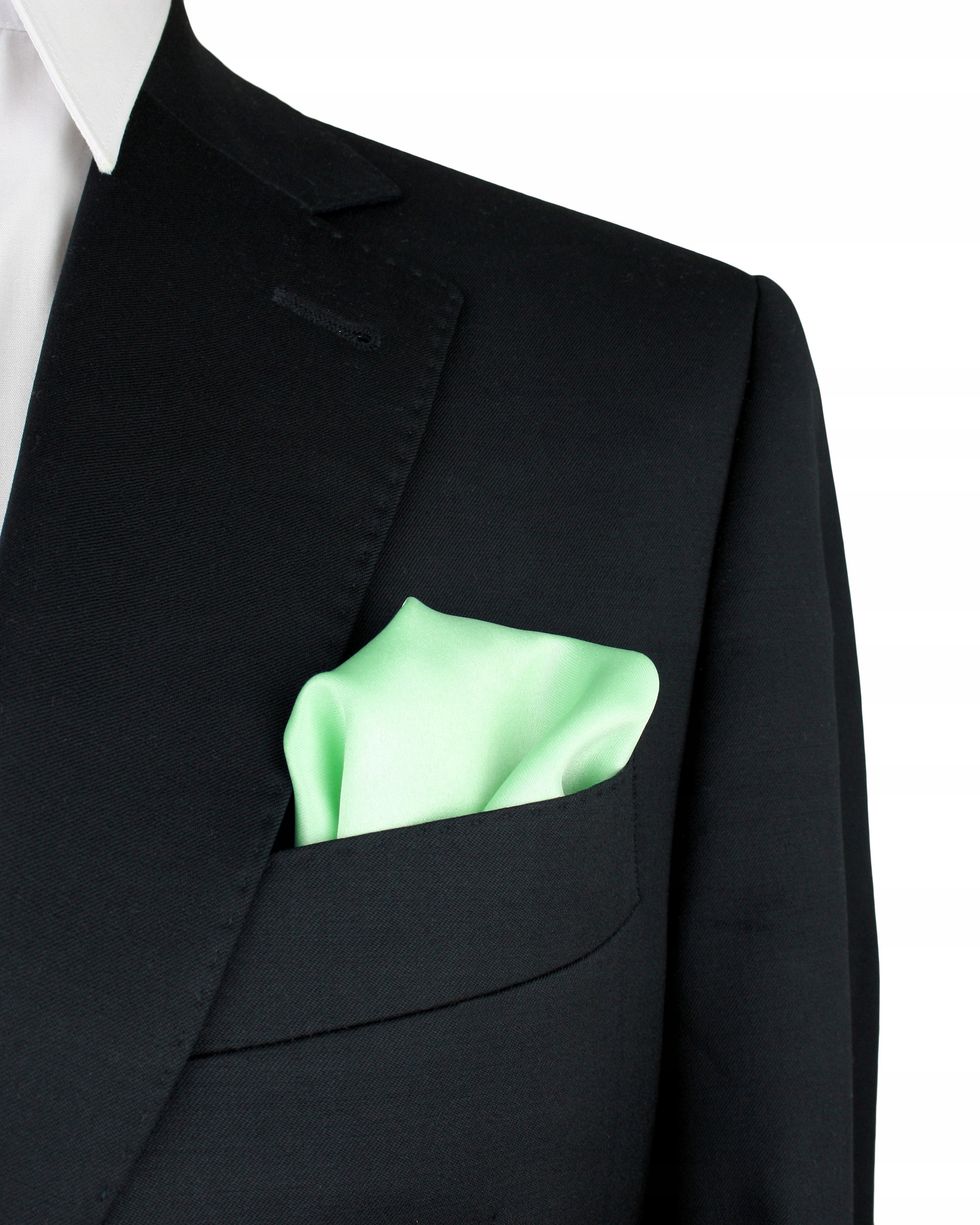 SELEDYNOWA POSZETKA CHUSTECZKA WYPUSTKA BUTONIERKA