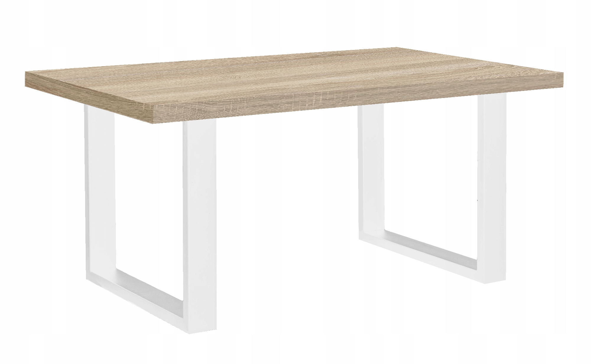 Stół 120/220 rozkładany MODERN LOFT metalowe nogi Głębokość mebla 80 cm