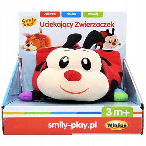 

Uciekająca biedronka do raczkowania wibruje Smily
