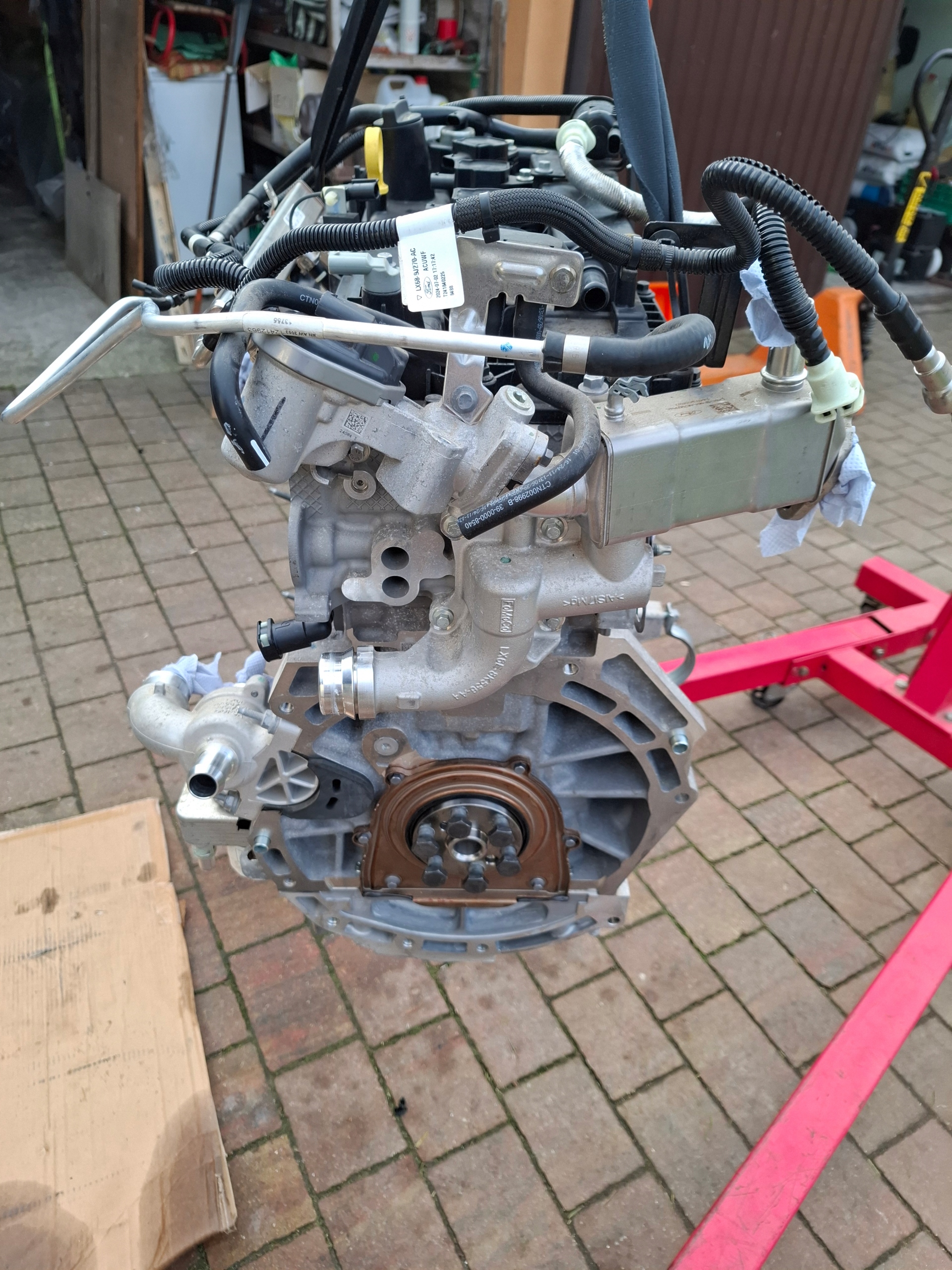 engine BGDA FORD KUGA III MK3 LIFT 2.5 HYBRYDA 24R