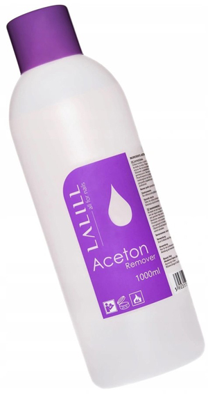 

Aceton Kosmetyczny Czysty Usuwa Żel Hybrydy 1000ml