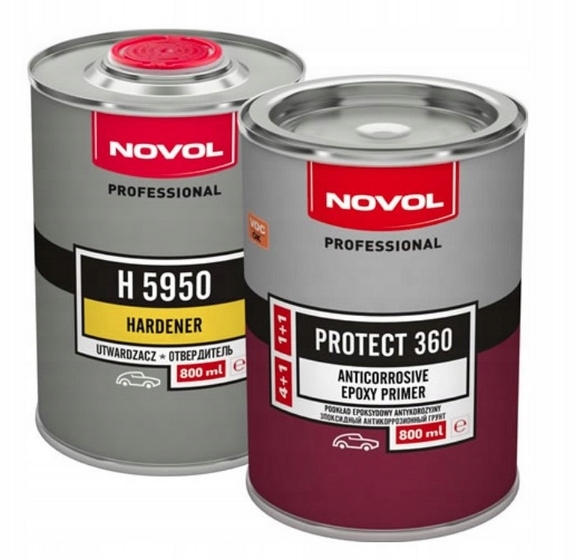Novol Podkład Epoksydowy Protect 360 800ml + 800ml APP R Stop Rodzaj epoksydowe