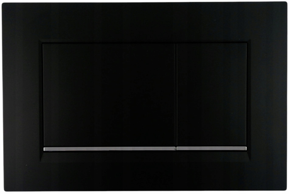 Splachovací tlačítko pro Wc stojan Jomo Werit JomoTech černá matná chrom