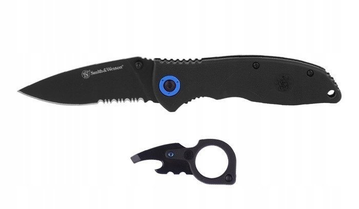 SmithWesson Nóż składany microtool Edc ząbkowany