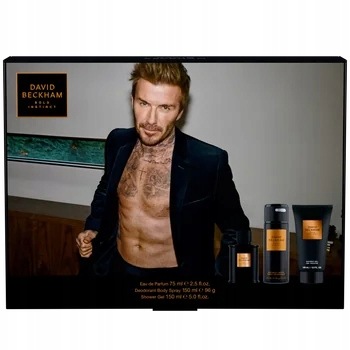 David Beckham Men Bold Instinct Zestaw Prezentowy Edp 75ML+SPRAY+ŻEL