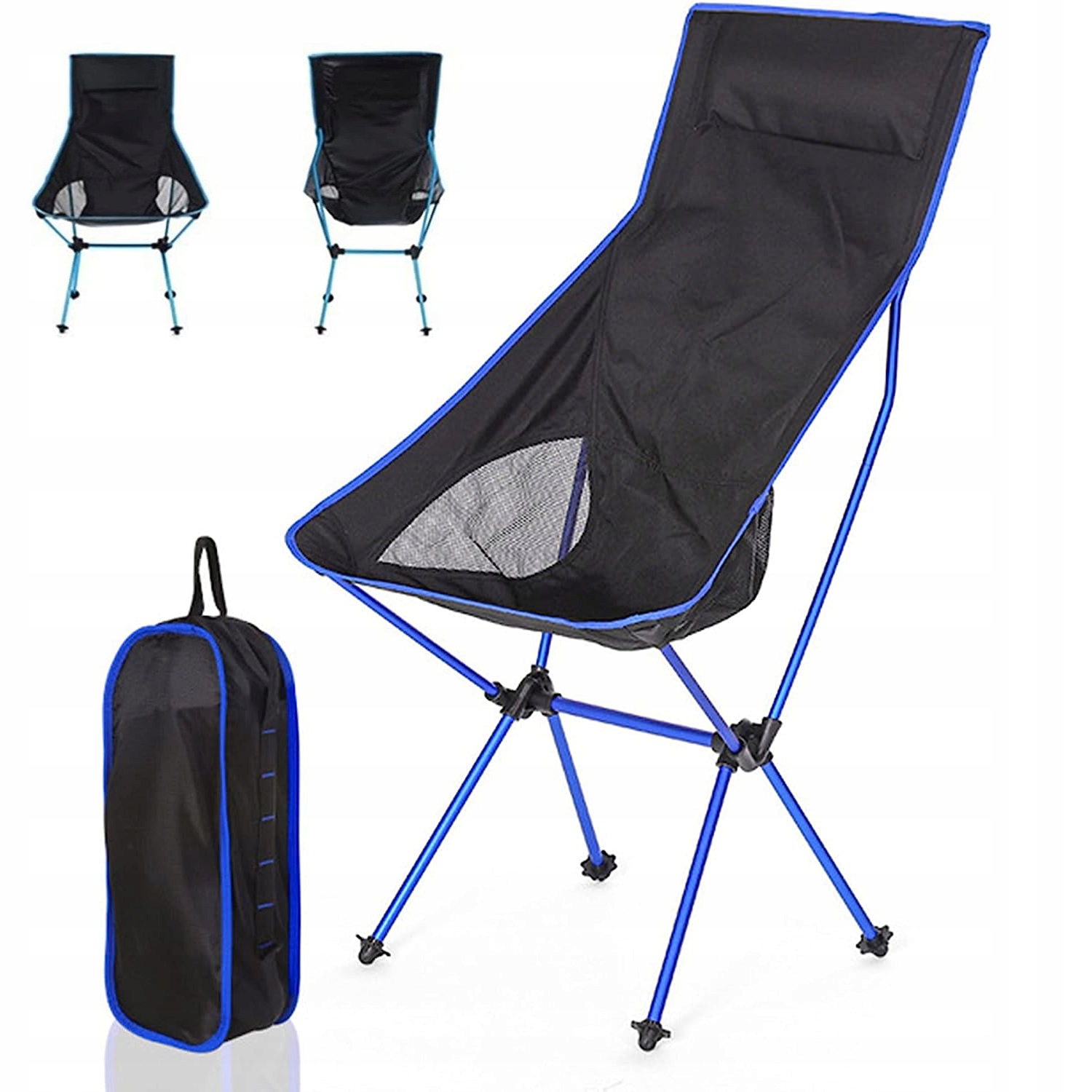 Turistické Rybářské Křeslo Skládací Velké Křeslo Kempingové Křeslo
