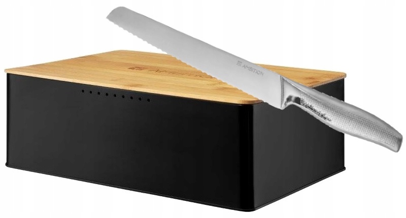 

Ambition Chlebak z Bambusową Deską 68942 + Nóż