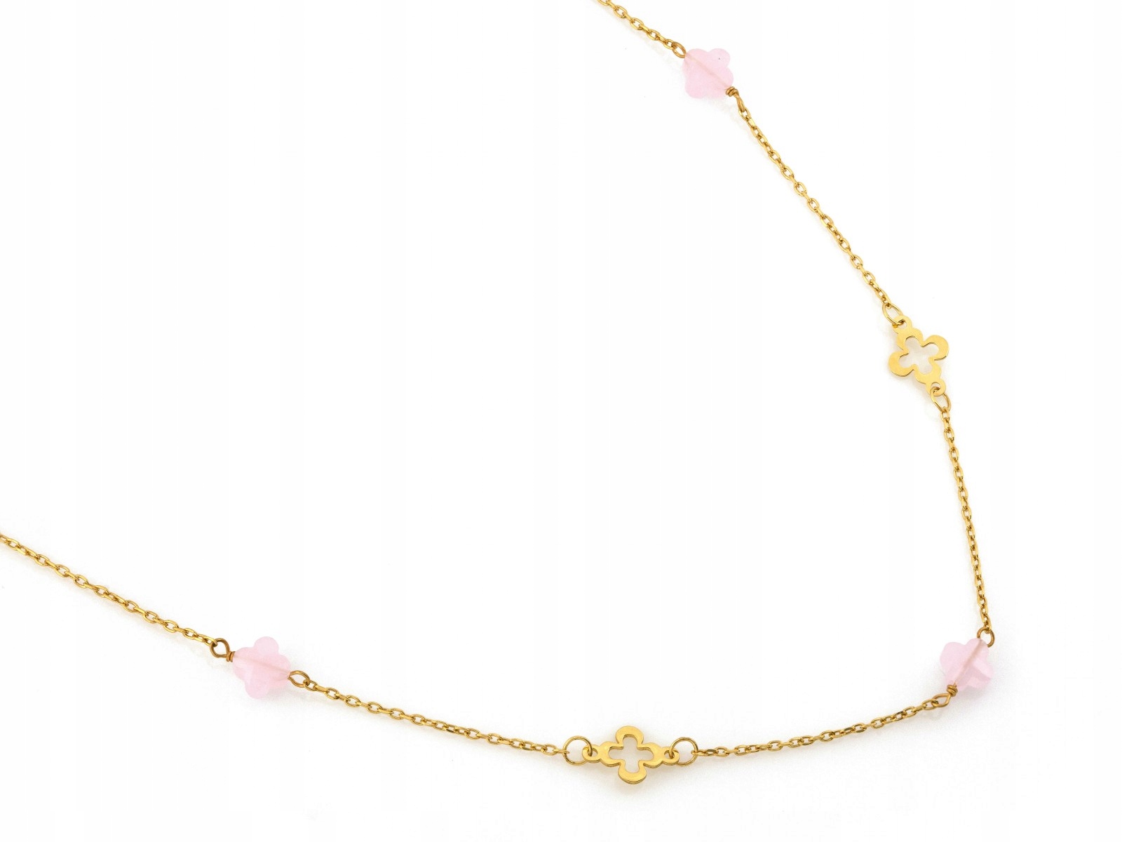 Dámský stříbrný náhrdelník 925 s efektní lesklou květinkou jako dárek