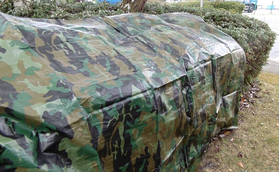 PLANDEKA 3x4 KAMUFLAŻ MORO GRUBA MASKUJĄCA WZMACNIANA 100g MOCNA TARP 4x3 Producent inna