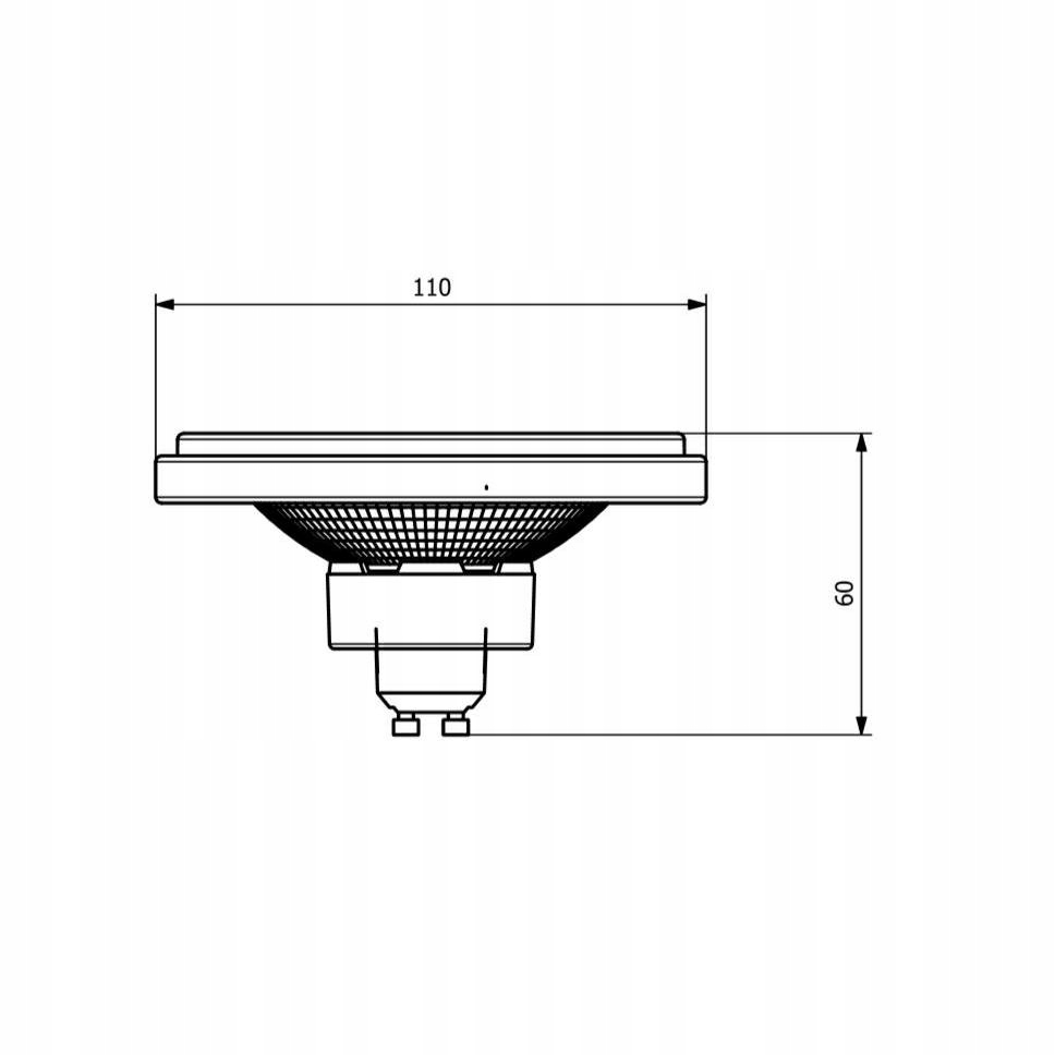 Żarówka FALCON ES111 led 12W neutralna gu10 Ar111 Marka Premiumlux