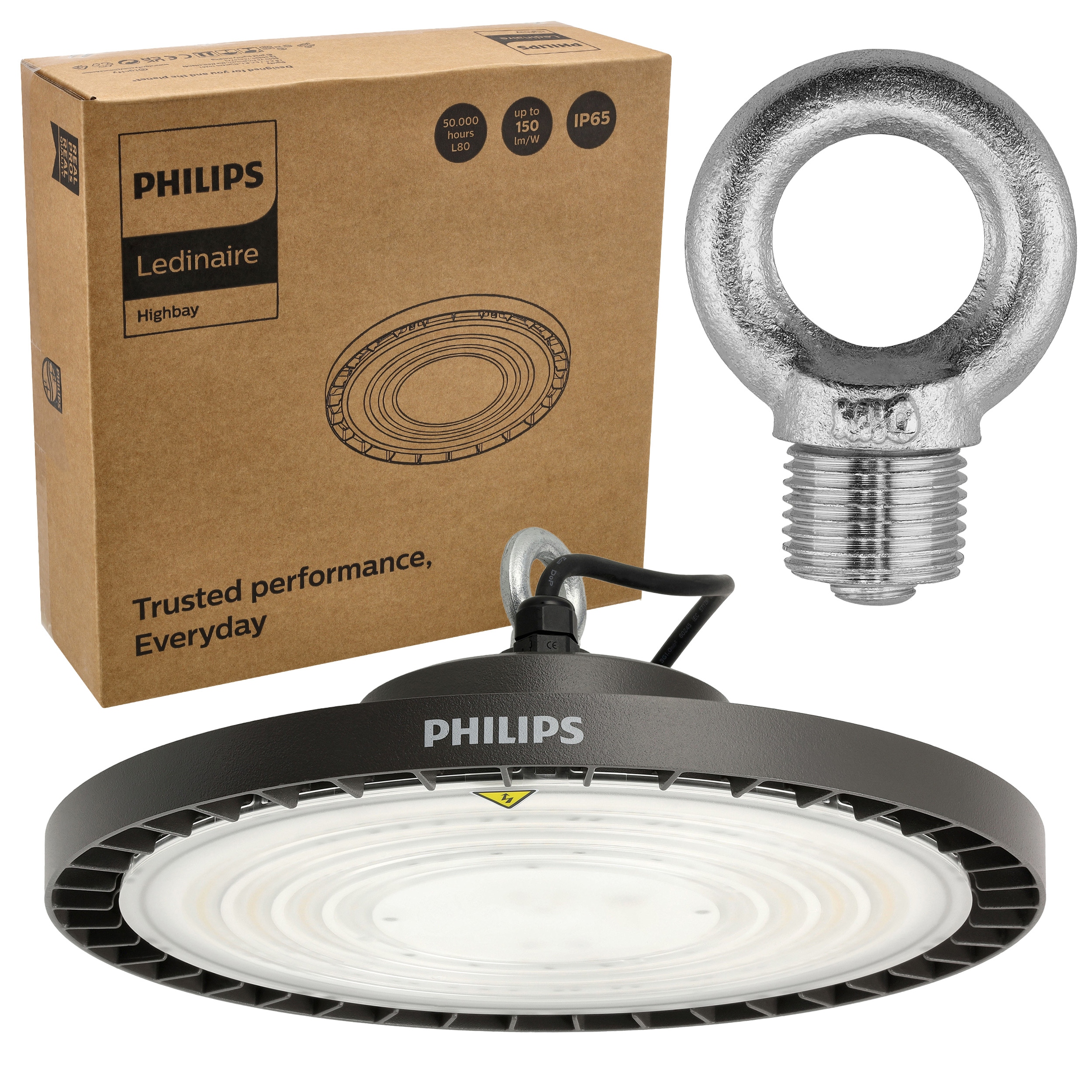 Led priemyselná lampa Ufo High Bay 133W 20000lm 4000K IP65 Philips 116°