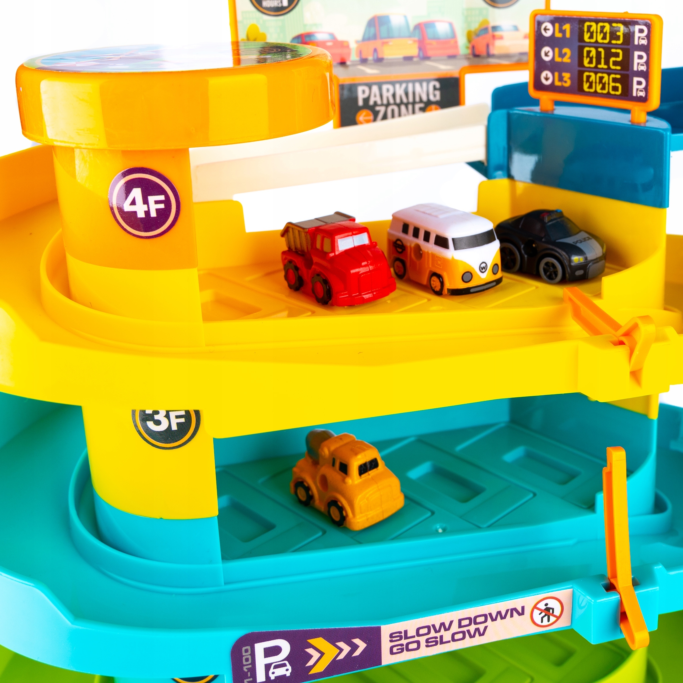 PARKING TOR SAMOCHODOWY GARAŻ ZJEŻDŻALNIA AUTA Marka bez marki