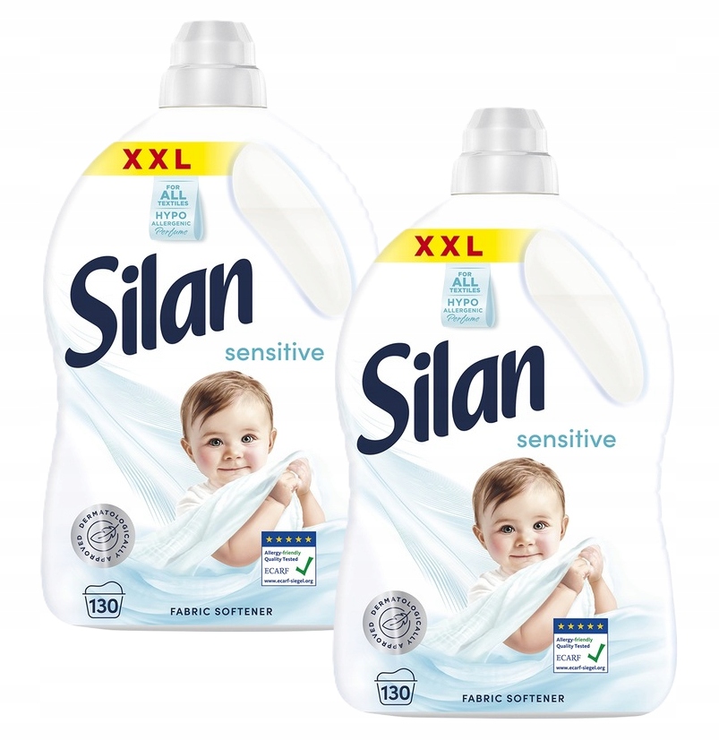 Silan Sensitive Baby Płyn do płukania 2x2,86L