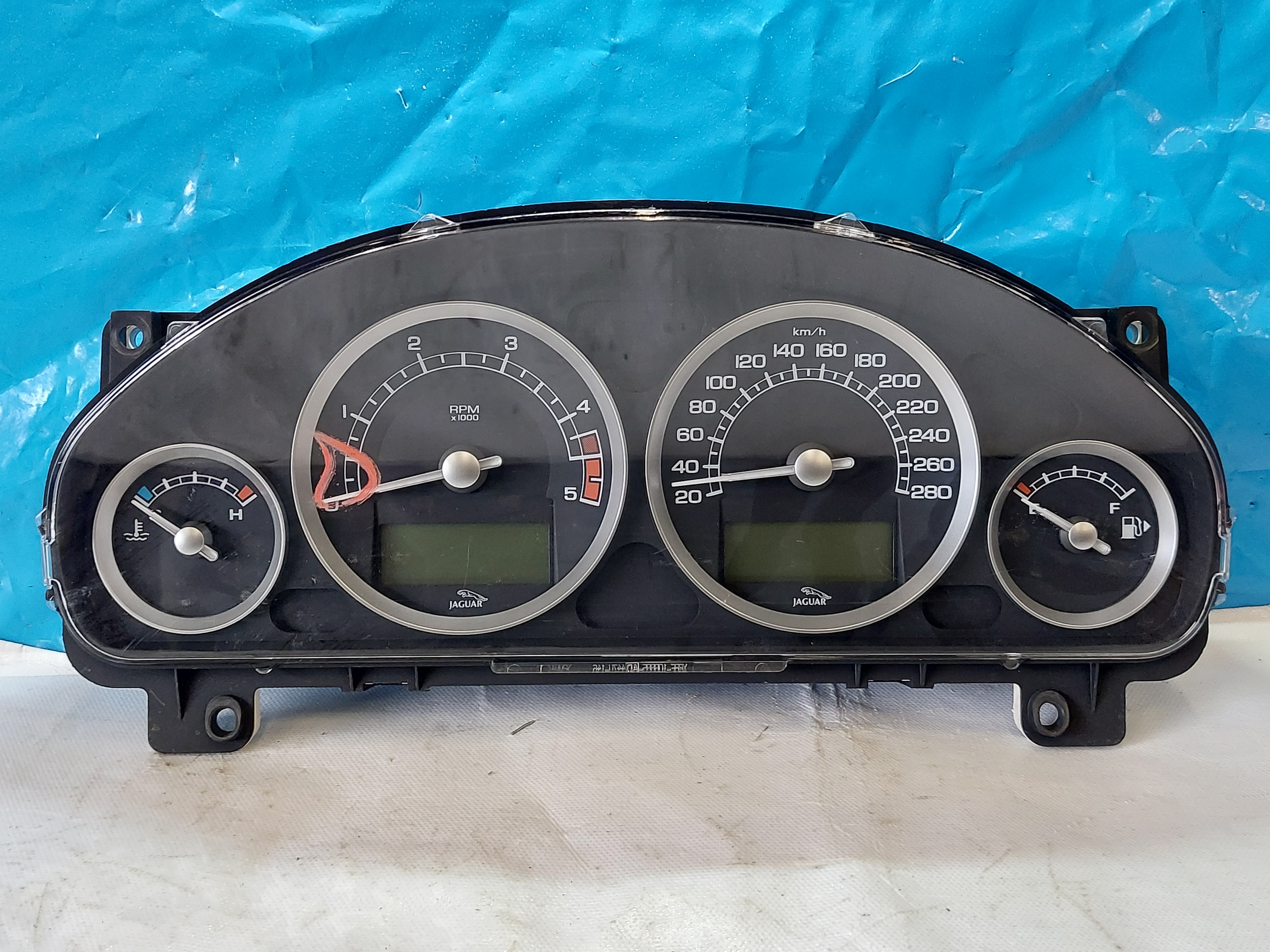 dials clock JAGUAR S-TYPE 2.7 V6 4R8F10849JE