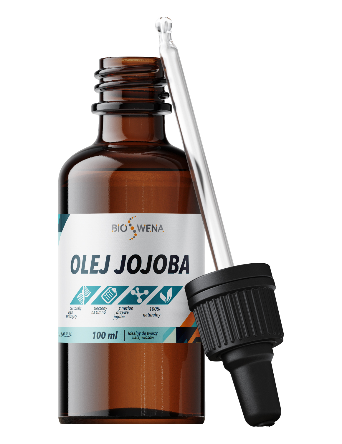 

Olej Jojoba 100ml tłoczony na zimno, na zmarszczki