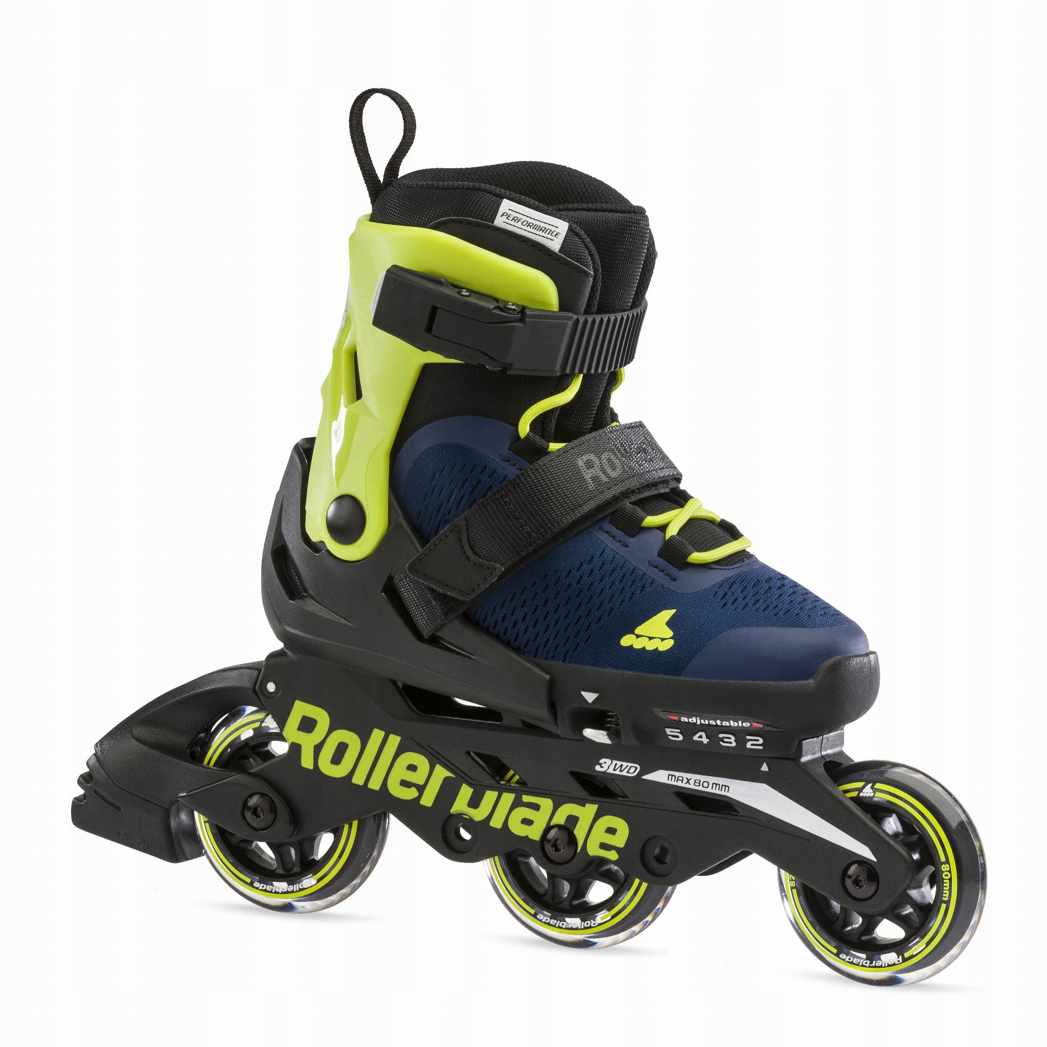Dětské Kolečkové Brusle brusle Rollerblade Microblade 3WD 3x80 28-32