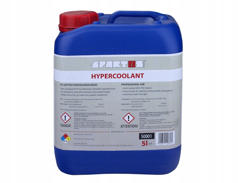

Płyn Chłodzący Hypercoolant 5L Spawarka