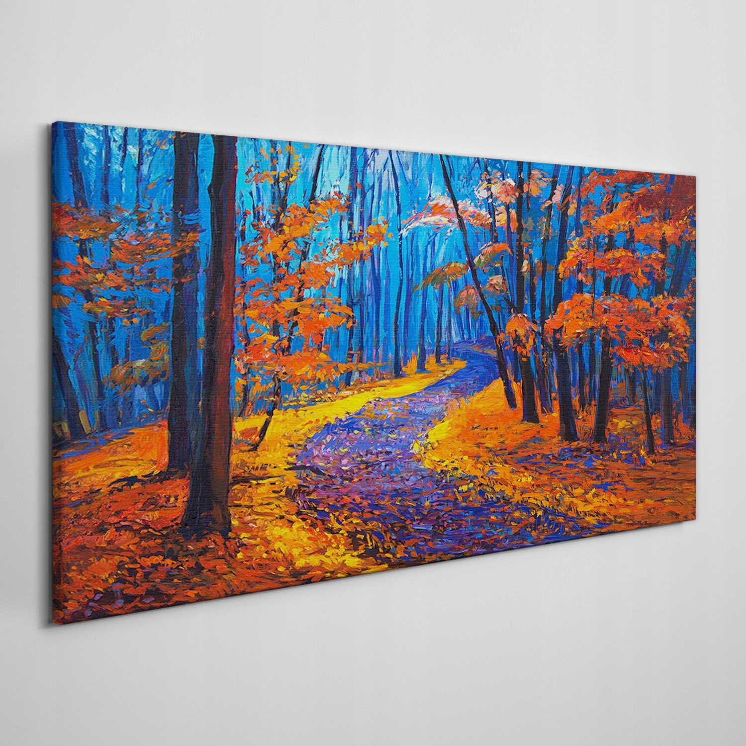 

Płótno obraz na ścianę Las jesień liście 100x50 cm