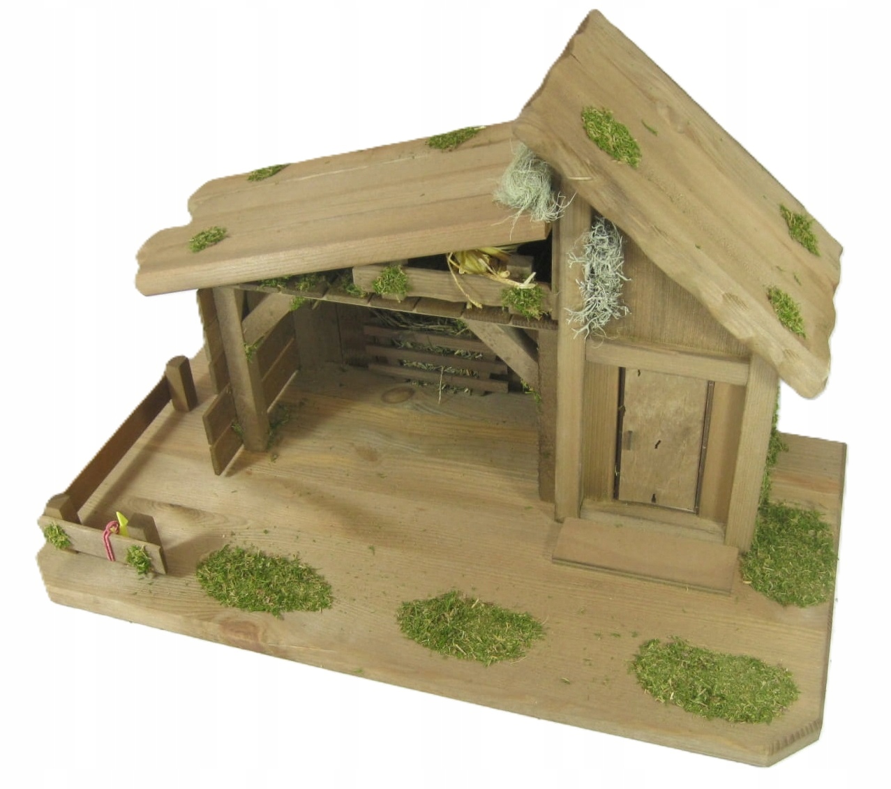 Vianočný Betlehem 55x30x33 cm, pre postavy 12 cm