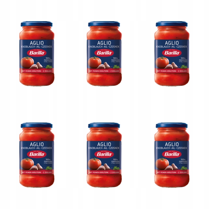 Barilla Omáčka Aglio rajčatová s česnekem 400 g X6