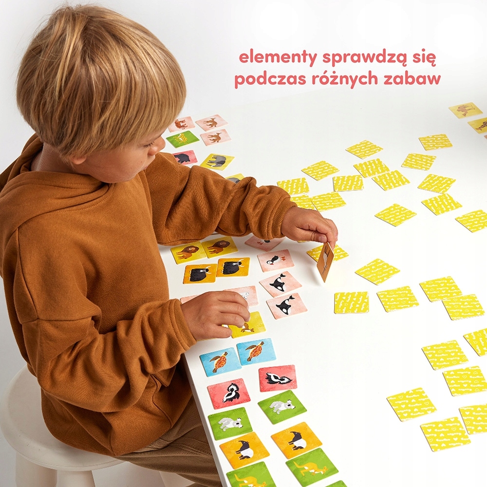 CzuCzu, Memory: Zwierzęta świata Wiek dziecka 3 lata +