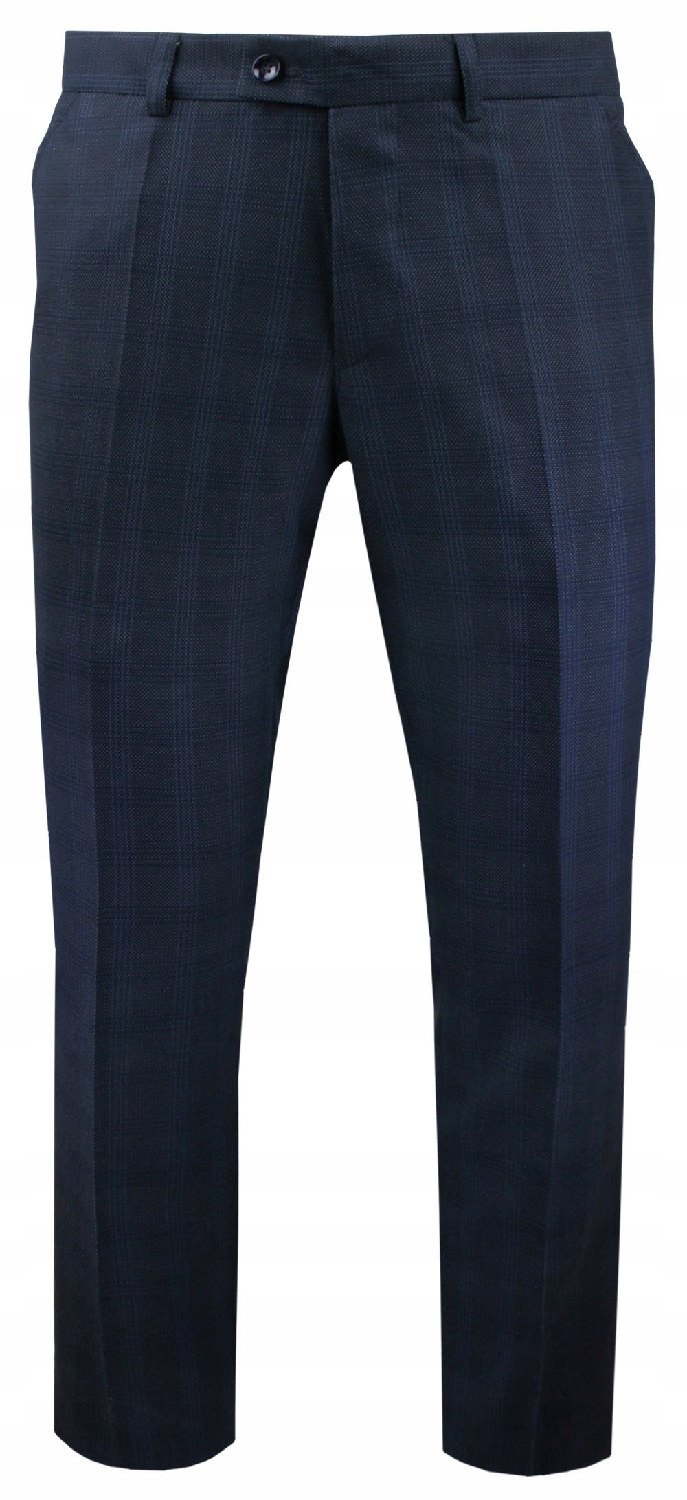 Elegantní oblekové kalhoty (v Kant) Casino Námořnická Modrá, Mřížka 102/176