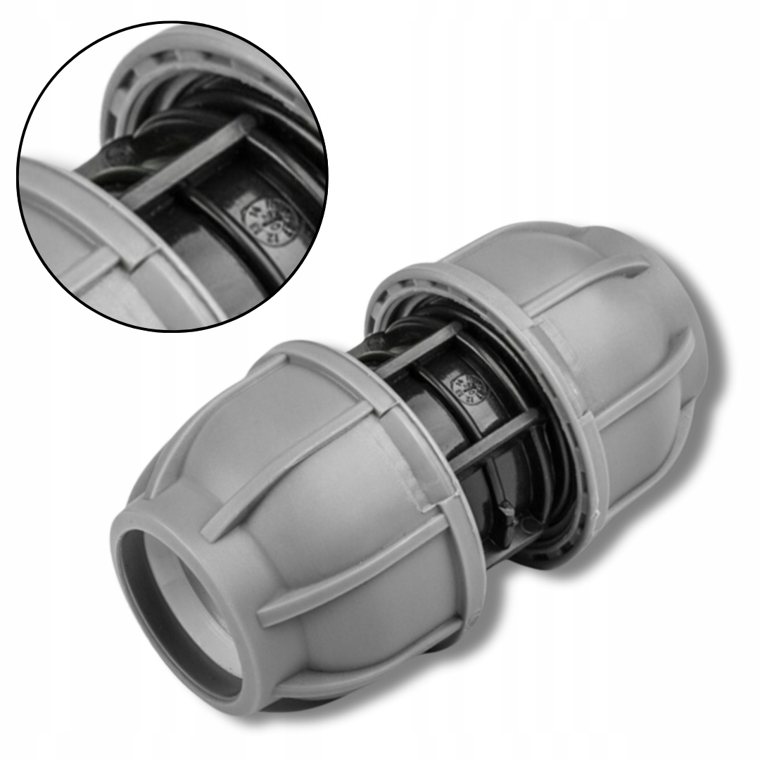 Łącznik do rur Pe 25mm Złączka skręcana do rury węża do nawadniania PN10