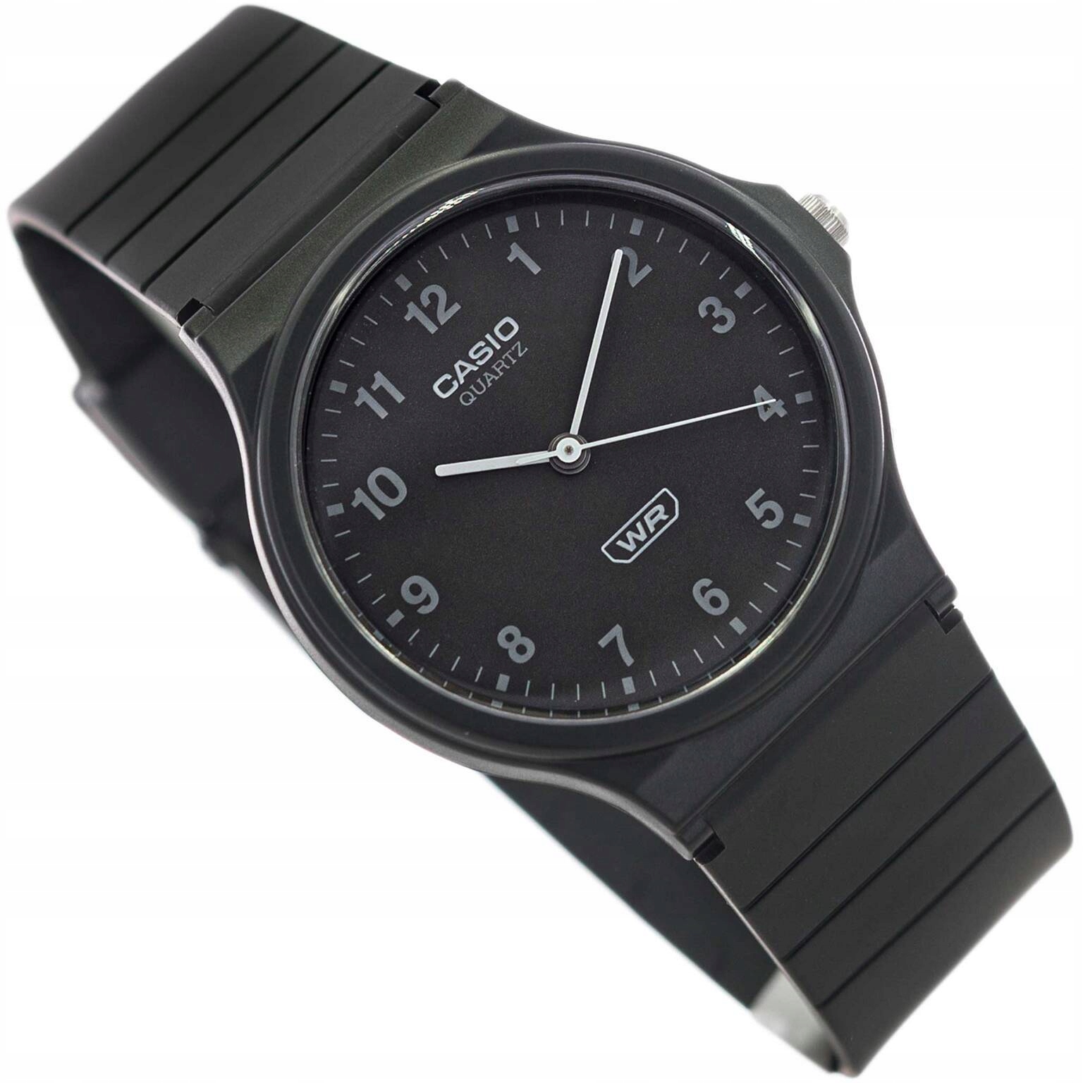 Dámské Hodinky Casio MQ-24B-1BEF Černé S Klasickým Analogovým Lehkým Řemínkem