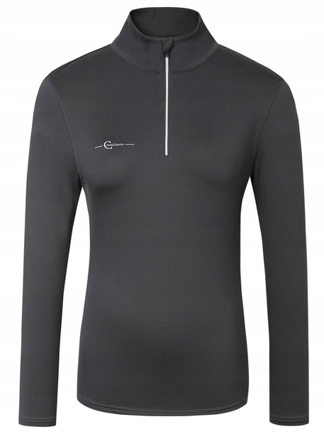 Dámské Jezdecké Tričko S Slim Active Grafit Covalliero