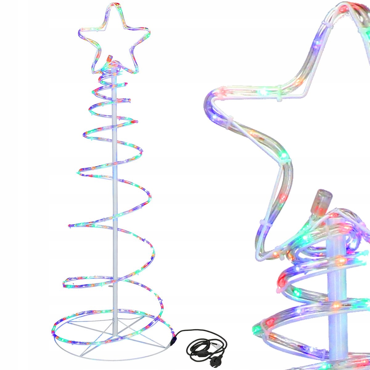 

Choinka Led 135cm Wąż Świetlny Lampki Zewnętrzne