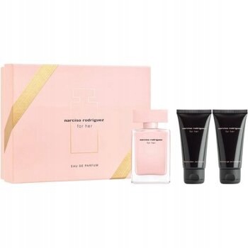 Narciso Rodriguez for Her Set Edp 50 ml Sprchový gel 50 ml Tělové mléko 50