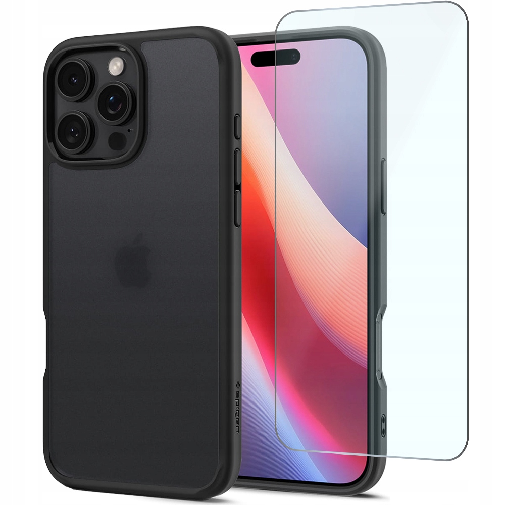 Etui Spigen do iPhone 16 Pro, mocne, ochronne, stylowe, case szkło