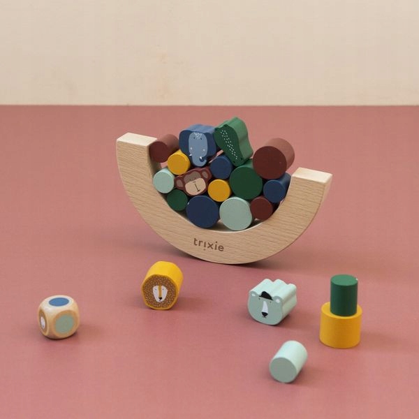 Zwierzęta Gra Zręcznościowa - Balansująco Materiał drewno