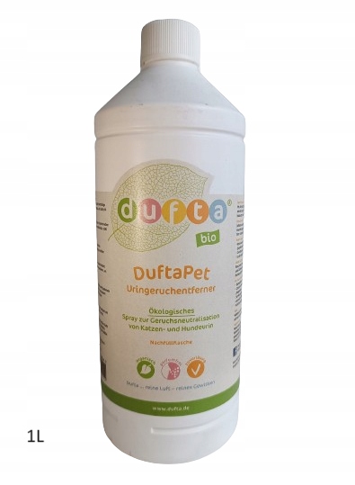 Levně DuftaPet neutralizátor zápachu moči zvířat 1.0 l