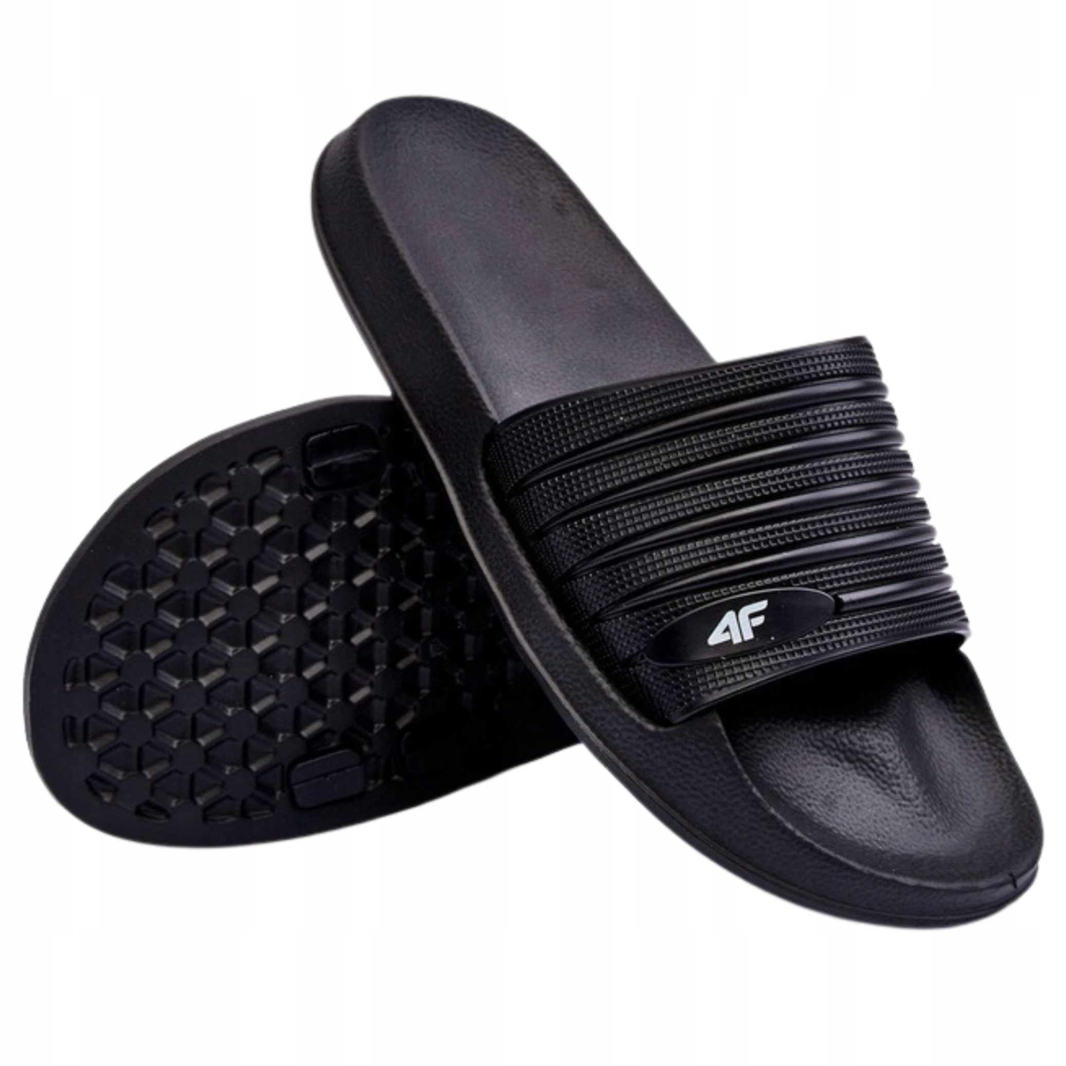 KLAPKI 4F MĘSKIE BASENOWE SPORTOWE LEKKIE PIANKOWE WSUWANE NA WAKACJE r. 43